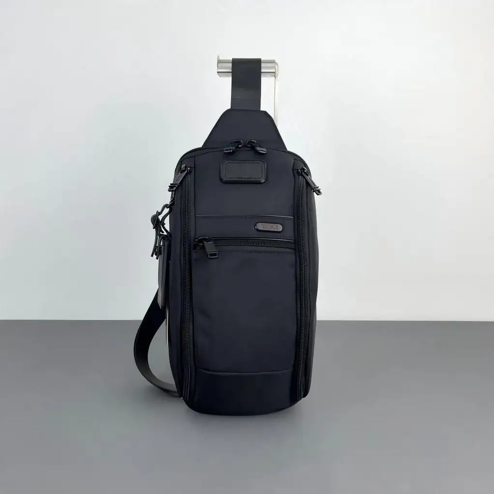 TUMI Large Sling Crossbody Bag Black